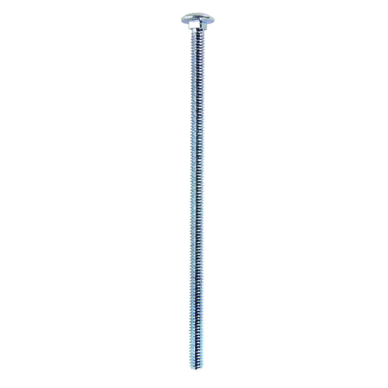 Hillman 1/4 in. X 6 in. L Zinc-Plated Steel Carriage Bolt 100 pk 2 Hillman 1/4 in. X 6 in. L Zinc-Plated Steel Carriage Bolt 100 pk - Image 2