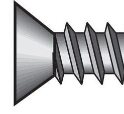 Hillman No. 6 X 0.5 in. L Phillips Flat Head Sheet Metal Screws 100 pk