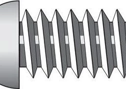 Hillman No. 6-32 X 2 in. L Combination Round Head Zinc-Plated Steel Machine Screws 100 pk