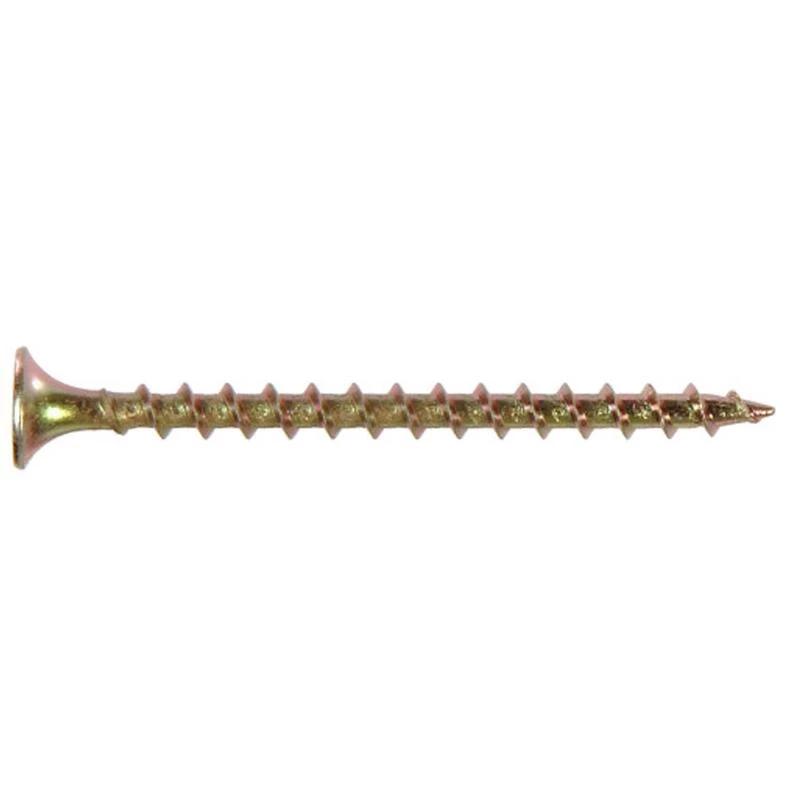 Hillman No. 6 X 2 in. L Phillips Yellow Zinc-Plated Wood Screws 100 pk 3 Hillman No. 6 X 2 in. L Phillips Yellow Zinc-Plated Wood Screws 100 pk - Image 3