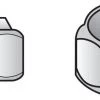 Hillman 3/8 in. Zinc-Plated Steel USS Nylon Lock Nut 100 pk