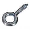 Hillman Zinc Plated Silver Metal Screw Eye 3.25 in. H X 0.11 in. W