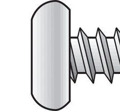 Hillman No. 10 X 1-1/2 in. L Phillips Pan Head Sheet Metal Screws 100 pk