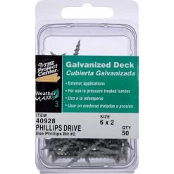 Hillman No. 6 X 2 in. L Phillips Bugle Head Deck Screws 50 pk -Cheap HILLMAN Store 04afdb5a 68d8 4174 872d e6b6d1893217