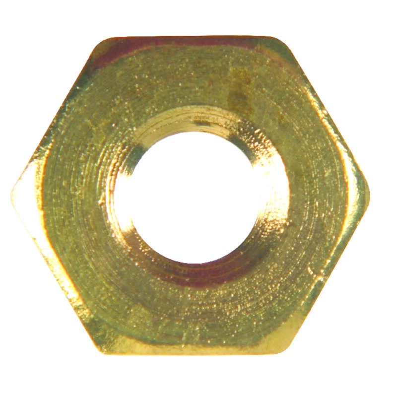 Hillman 10 in. Brass-Plated Brass SAE Screw Nut 100 pk 2 Hillman 10 in. Brass-Plated Brass SAE Screw Nut 100 pk - Image 2