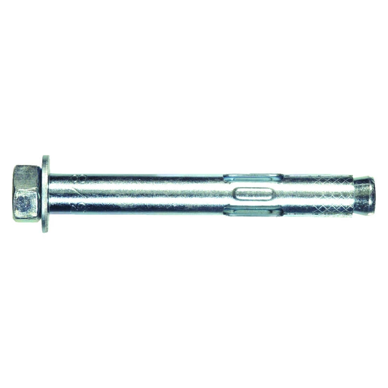Hillman 1/2 in. D X 2-1/4 in. L Steel Hex Head Sleeve Anchors 15 pk 1 Hillman 1/2 in. D X 2-1/4 in. L Steel Hex Head Sleeve Anchors 15 pk