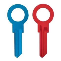 Hillman Zero Gravity House/Padlock Universal Key Blank Double