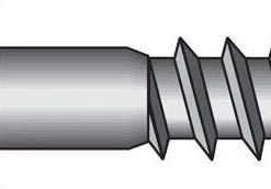 Hillman 5/16 in. X 4 in. L Hex Stainless Steel Lag Screw 25 pk