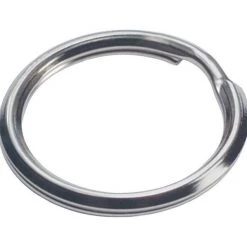 Hillman 1-1/2 in. D Tempered Steel Multicolored Split Rings/Cable Rings Key Ring