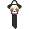 Hillman Wackey Sugar Skull House/Office Universal Key Blank Single