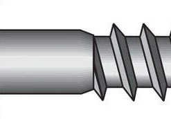 Hillman 1/4 in. X 3-1/2 in. L Hex Stainless Steel Lag Screw 25 pk