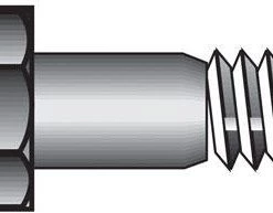 Hillman 1/2 in. D X 4-1/2 in. L Heat Treated Steel Hex Head Cap Screw 25 pk