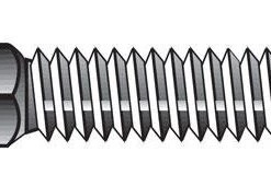 Hillman 1/4 in. X 2-1/2 in. L Zinc-Plated Steel Carriage Bolt 100 pk