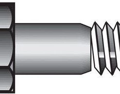 Hillman 5/8 in. D X 6 in. L Heat Treated Steel Hex Head Cap Screw 25 pk