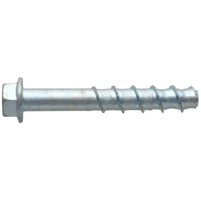 Hillman Screw-Bolt+ 3/8 in. D X 3 in. L Steel Concrete Screw Anchor 15 pk 2 Hillman Screw-Bolt+ 3/8 in. D X 3 in. L Steel Concrete Screw Anchor 15 pk - Image 2
