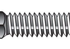 Hillman 1/4 in. X 3-1/2 in. L Hot Dipped Galvanized Steel Carriage Bolt 100 pk