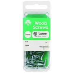 Hillman No. 8 X 3/4 in. L Phillips Zinc-Plated Wood Screws 20 pk