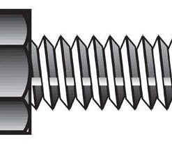 Hillman 1/2 in. D X 1-1/2 in. L Zinc Plated Steel Hex Tap Bolt 50 pk