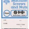 Hillman No. 1/4-20 X 2 in. L Slotted Round Head Zinc-Plated Steel Machine Screws 5 pk