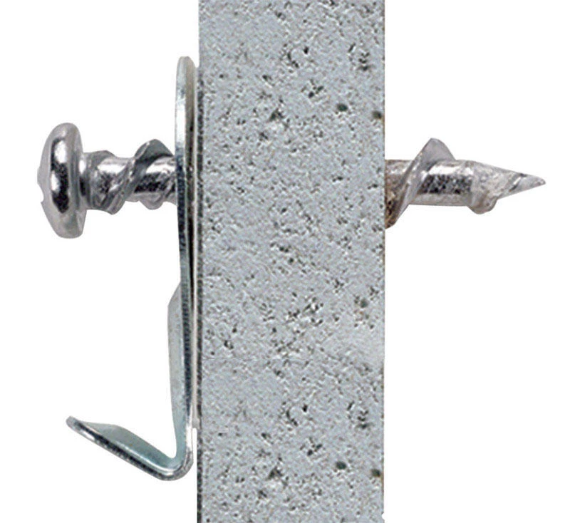 Hillman WALL DOG Brass-Plated Gold Self-Drilling Picture Hanger 50 lb 10 pk 2 Hillman WALL DOG Brass-Plated Gold Self-Drilling Picture Hanger 50 lb 10 pk - Image 2