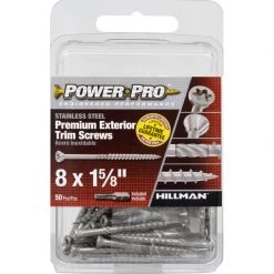 Hillman Power Pro No. 8 X 1-5/8 in. L Star Trim Screws 50 pk 6 Hillman Power Pro No. 8 X 1-5/8 in. L Star Trim Screws 50 pk -Cheap HILLMAN Store 13368953 a8d7 4d1d a1aa 620b15b633e3