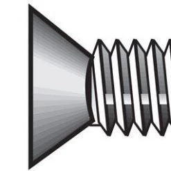 Hillman No. 10-24 X 2-1/2 in. L Phillips Flat Head Zinc-Plated Steel Machine Screws 100 pk