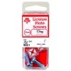 Hillman No. 14 X 3/4 in. L Slotted Square Head License Plate Screws 2 pk