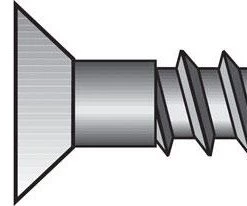 Hillman No. 12 X 2-1/2 in. L Phillips Wood Screws 100 pk