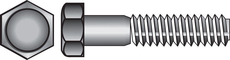 Hillman 5/8 in. D X 4 in. L Zinc Plated Steel Hex Bolt 25 pk 1 Hillman 5/8 in. D X 4 in. L Zinc Plated Steel Hex Bolt 25 pk