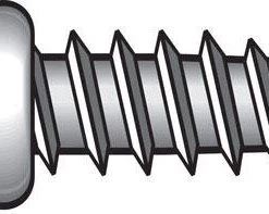 Hillman No. 14 X 1-1/2 in. L Phillips/Slotted Pan Head Sheet Metal Screws 100 pk