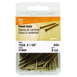 Hillman 1-5/8 in. Panel Steel Nail Flat Head