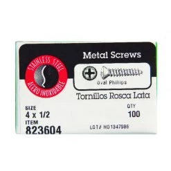 Hillman No. 4 X 1/2 in. L Phillips Oval Head Sheet Metal Screws 100 pk 3 Hillman No. 4 X 1/2 in. L Phillips Oval Head Sheet Metal Screws 100 pk -Cheap HILLMAN Store 173a926a c608 4297 ad1b 41f88c42a6e3