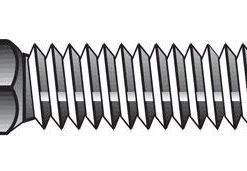Hillman 1/4 in. X 3-1/2 in. L Stainless Steel Carriage Bolt 25 pk