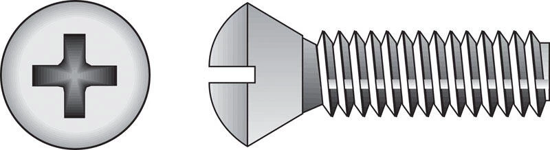 Hillman No. 6-32 X 1/2 in. L Phillips Oval Head Stainless Steel Machine Screws 100 pk 1 Hillman No. 6-32 X 1/2 in. L Phillips Oval Head Stainless Steel Machine Screws 100 pk