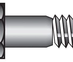 Hillman 3/8-16 in. D X 3/4 in. L Stainless Steel Hex Head Cap Screw 50 pk