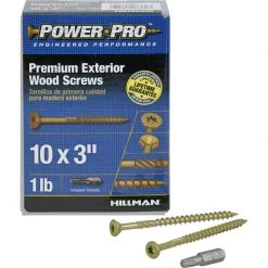 Hillman Power Pro No. 10 X 3 in. L Star Flat Head Deck Screws 1 lb 11 Hillman Power Pro No. 10 X 3 in. L Star Flat Head Deck Screws 1 lb -Cheap HILLMAN Store 1f973b2f 0fc2 4fef 8701 7c6fc13a5323