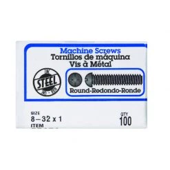 Hillman No. 8-32 X 1 in. L Combination Round Head Zinc-Plated Steel Machine Screws 100 pk -Cheap HILLMAN Store 2049e599 07ed 4654 98e3 a3c07e4f5238