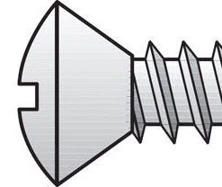 Hillman No. 8 X 2 in. L Phillips Oval Head Sheet Metal Screws 12 pk