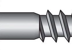 Hillman 5/16 in. X 4 in. L Hex Hot Dipped Galvanized Steel Lag Screw 50 pk