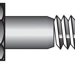 Hillman 3/4 in. D X 2 in. L Zinc Plated Steel Hex Bolt 20 pk