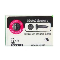 Hillman No. 8 X 1/2 in. L Phillips Pan Head Sheet Metal Screws 100 pk 3 Hillman No. 8 X 1/2 in. L Phillips Pan Head Sheet Metal Screws 100 pk -Cheap HILLMAN Store 23bd915a 94eb 48e4 90a2 61721f4a491a