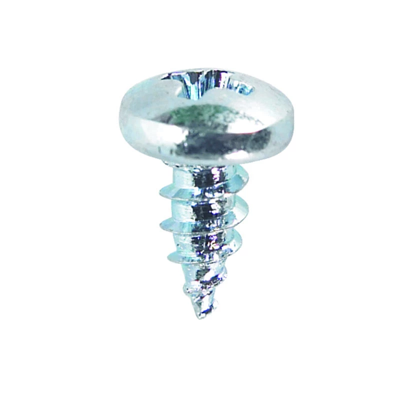 Hillman No. 4 X 1/4 in. L Phillips Pan Head Sheet Metal Screws 100 pk 2 Hillman No. 4 X 1/4 in. L Phillips Pan Head Sheet Metal Screws 100 pk - Image 2