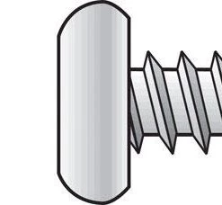 Hillman No. 8 X 1/2 in. L Phillips Pan Head Sheet Metal Screws 100 pk