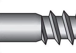 Hillman 5/8 in. X 8 in. L Hex Zinc-Plated Steel Lag Screw 25 pk