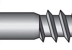 Hillman 5/8 in. X 5 in. L Hex Zinc-Plated Steel Lag Screw 25 pk