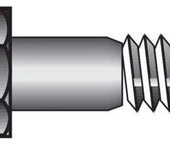 Hillman 5/8 in. D X 3 in. L Zinc Plated Steel Hex Bolt 25 pk