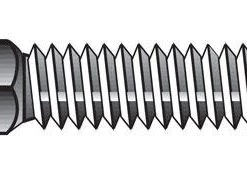 Hillman 1/4 in. X 5-1/2 in. L Zinc-Plated Steel Carriage Bolt 100 pk