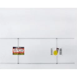 Hillman English White Blank Sign 14 in. H X 18 in. W