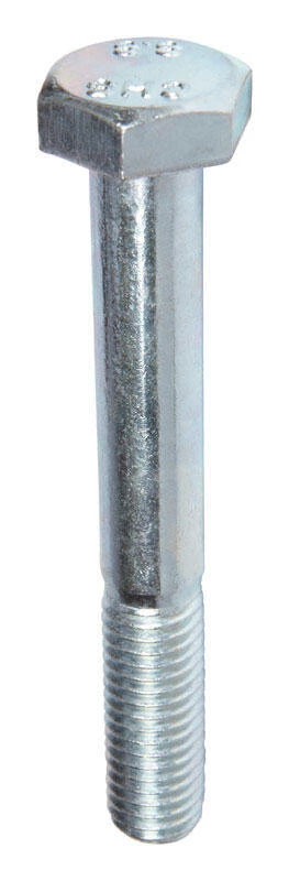 Hillman M10-1.50 mm D X 75 mm L Heat Treated Steel Hex Head Cap Screw 25 pk 2 Hillman M10-1.50 mm D X 75 mm L Heat Treated Steel Hex Head Cap Screw 25 pk - Image 2