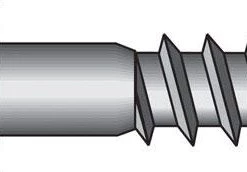 Hillman 1/4 in. X 4 in. L Hex Hot Dipped Galvanized Steel Lag Screw 100 pk